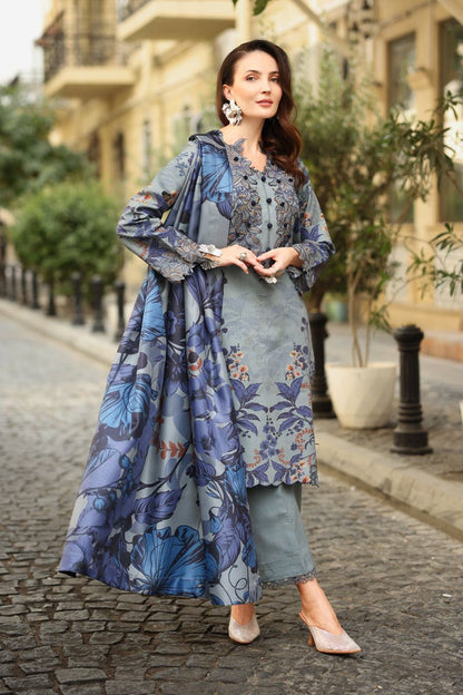 3PCS UNSTITCHED SUIT