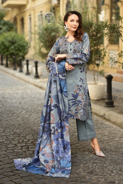 3PCS UNSTITCHED SUIT