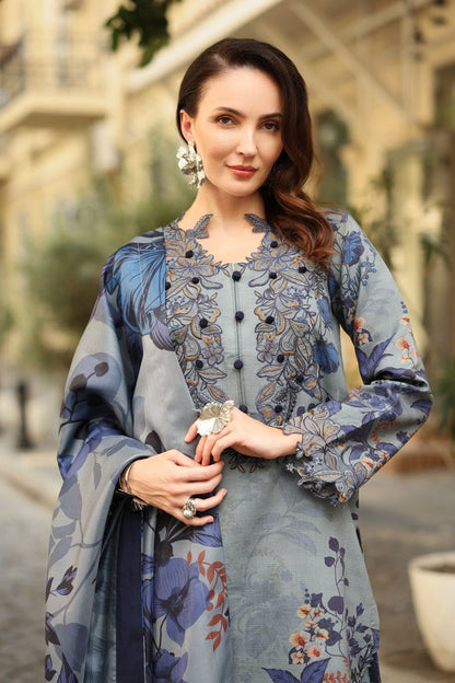 3PCS UNSTITCHED SUIT