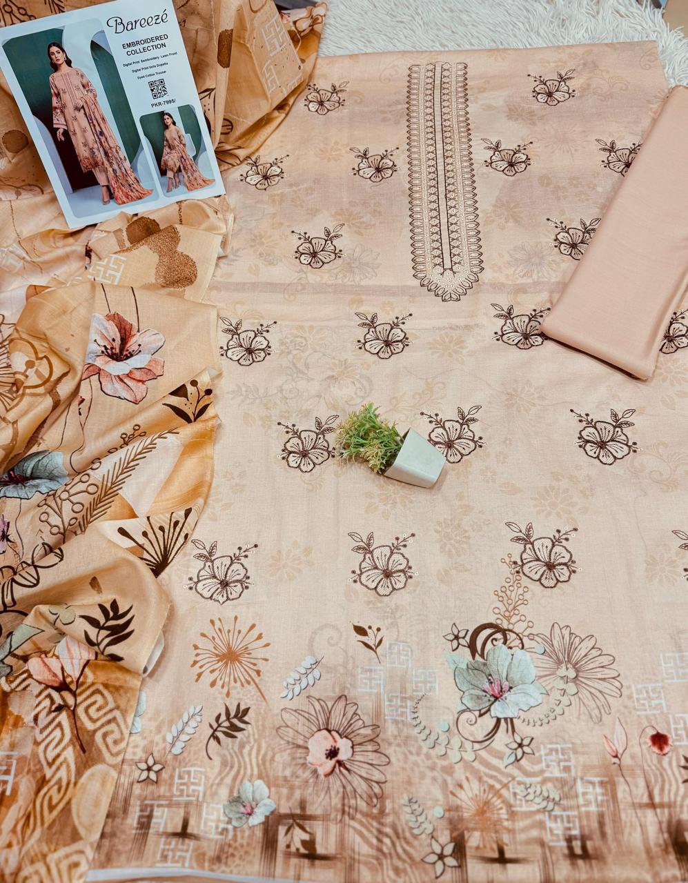 BAREEZE 3PCS SUMMER COLLECTION