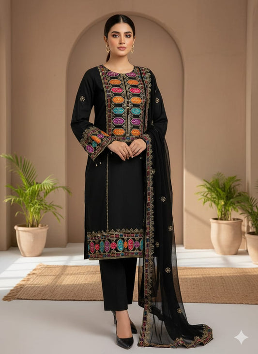Trending Cotton/Lawn Hit Collection 03 piece