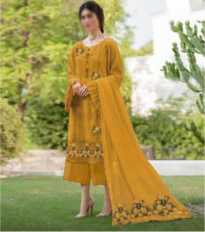 3pc Chicken Kari embroidery collections