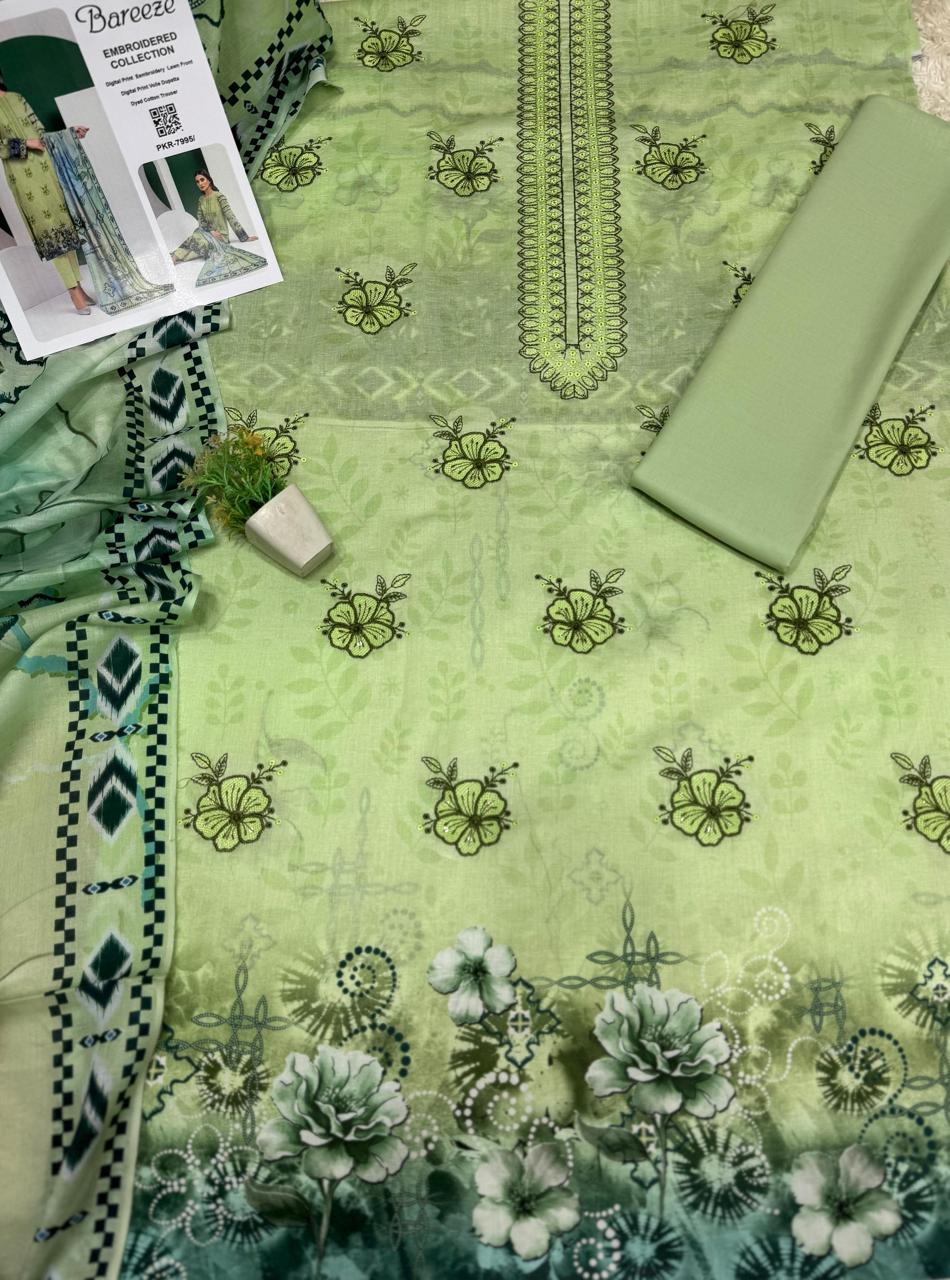 BAREEZE 3PCS SUMMER COLLECTION